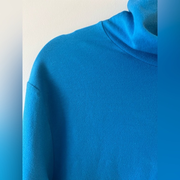COS Blue Turtleneck Shirt - Picture 5 of 8